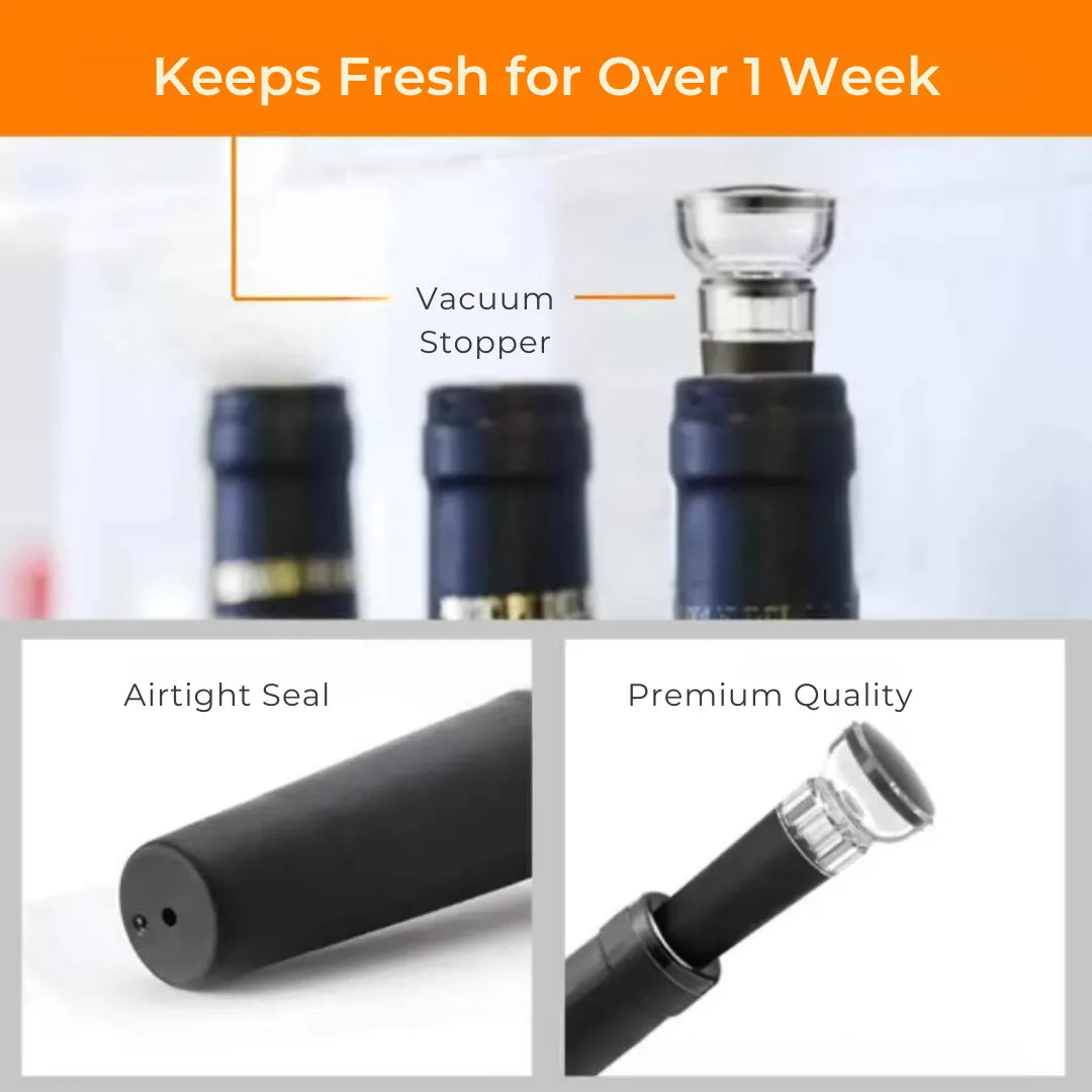 Tazzi™ ORIGINAL Electric Wine Opener + 3 Free Gifts 