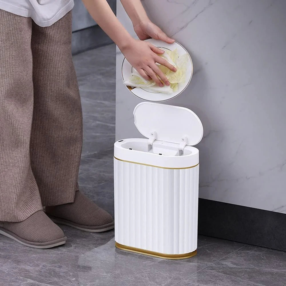 Cesto de Lixo Com Sensor Automático - Izzat Express